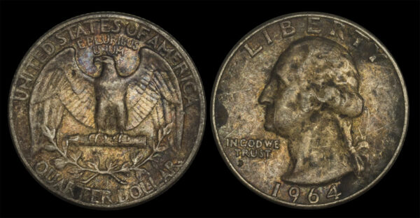 USA 1/4 Dollars 1964 PGC306