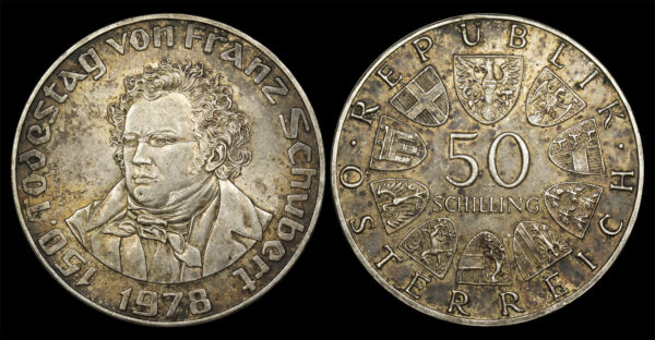 1978 50 Schilling Franz Schubert PGC283