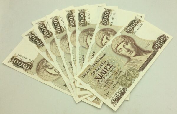 Greece 1000 Drachmai 1987 UNC GB935