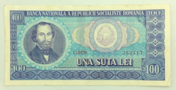 Romania 100 Lei 1966 GB952