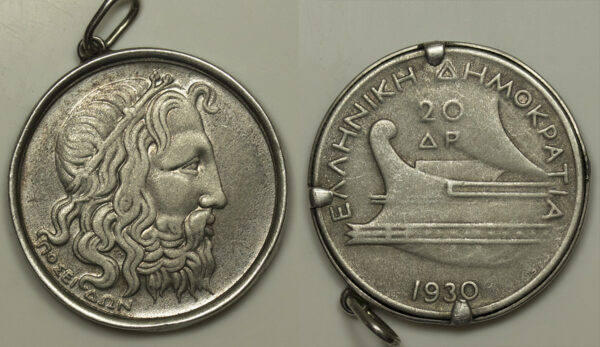 Greece 20 Drachmai 1930 (Ποσειδώνας) PGC284