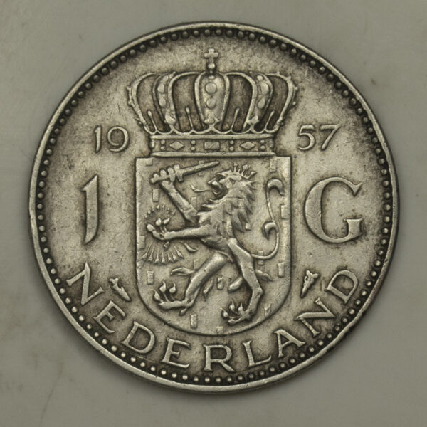 Netherlands 1 Gulden 1957 PGC338