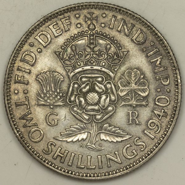 2 Shillings 1940 Silver PGC351