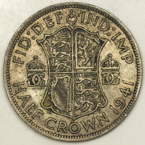 HALF CROWN 1941 Silver PGC350