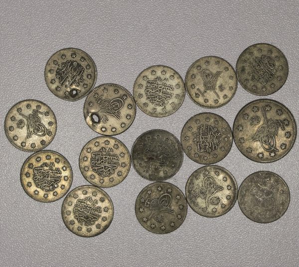 LOT 15  Turkey Silver coins PGC343