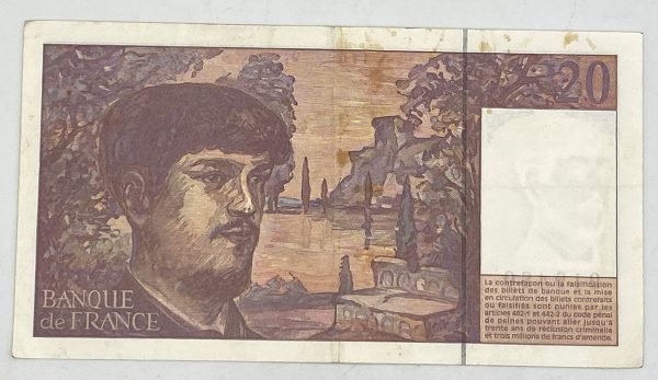 1995 20 Francs France PGB56 - Image 2