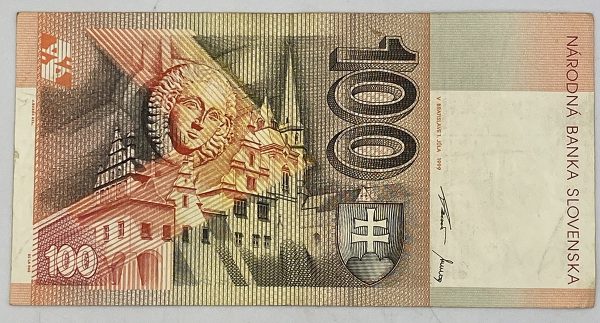 National Bank of Slovakia 100 Korun 1999 PGB44 - Image 2