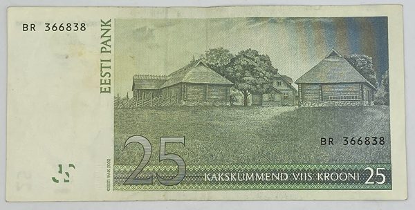2002 25 Krooni, Estonia, PGB52 - Image 2