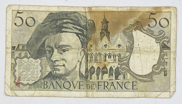 1989 50 Francs France PGB57 - Image 2