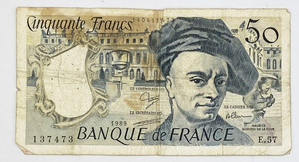 1989 50 Francs France PGB57
