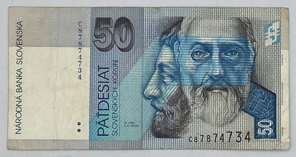 National Bank of Slovakia 50 Korun 1999 PGB43