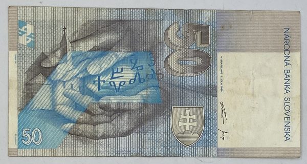 National Bank of Slovakia 50 Korun 1999 PGB43 - Image 2