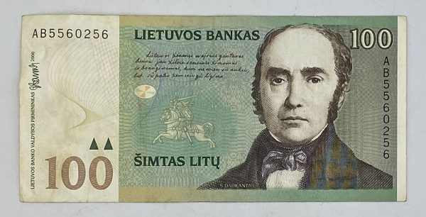 Lithuania 100 Litu 2000 PGB38