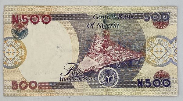 3x 500 Naira Nigeria 2008 PGB51 (consecutive serial numbers) - Image 7