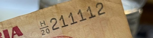 1 Naira Nigeria (1979-84) PGB50 RADAR (serial number 211112)