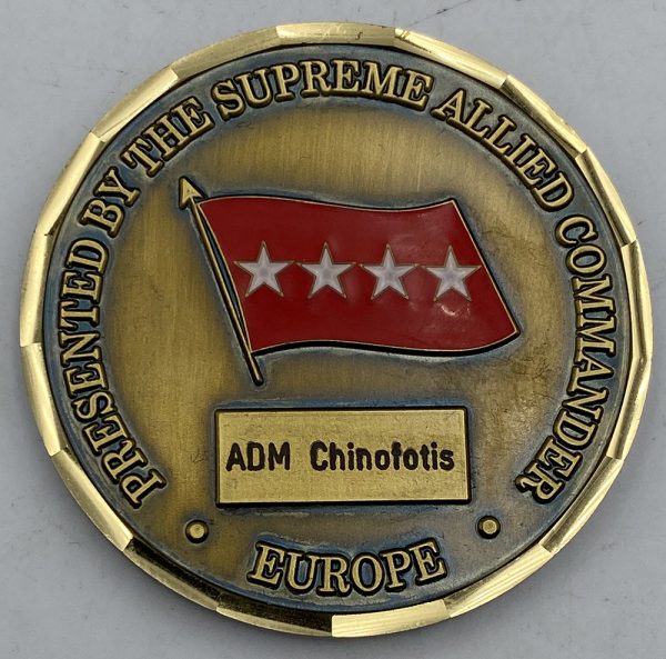 Allied Forces Europe Sir Jeremy Mackenzie British Army Military Commemorative Medal - Image 2