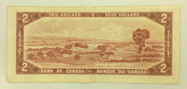 Canada 2 Dollars 1954 S/U4248966 GB980 - Image 2