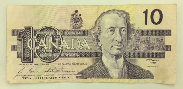 Canada 10 Dollars 1989 BDI9884539 GB988