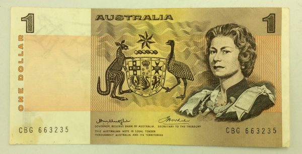 Australia 1 Dollar 1974 CBG663235 GB993