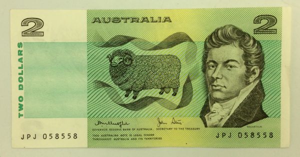 Australia 2 Dollars 1974 JPJ058558 GB999