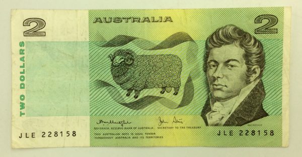Australia 2 Dollars 1974 JLE228158 GB1000