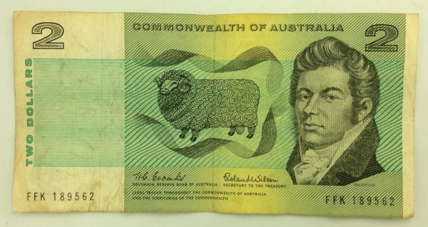 Australia 2 Dollars 1966 FFK189562 GB1003