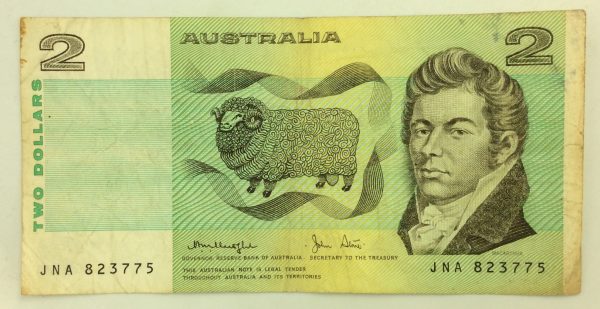 Australia 2 Dollars 1974 JNA823775 GB1004
