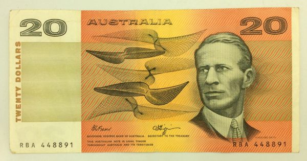 Australia 20 Dollars 1974 RBA448891 GB1012