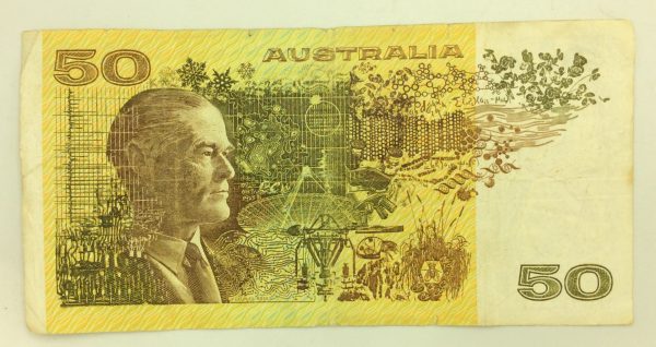 Australia 50 Dollars 1973 YPL722380 GB1013 - Image 2