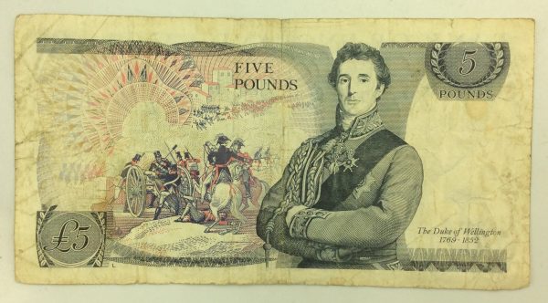 England 5 Pounds 1971 AX58716685 GB1016 - Image 2