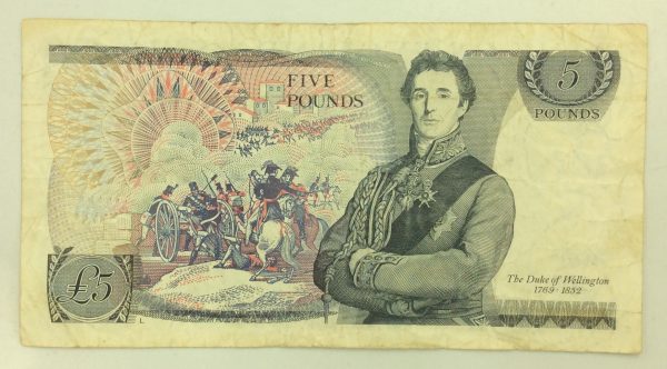 England 5 Pounds 1971 DY73054357 GB1017 - Image 2