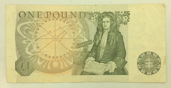 England 1 Pounds 1978 B74892235 GB1018 - Image 2