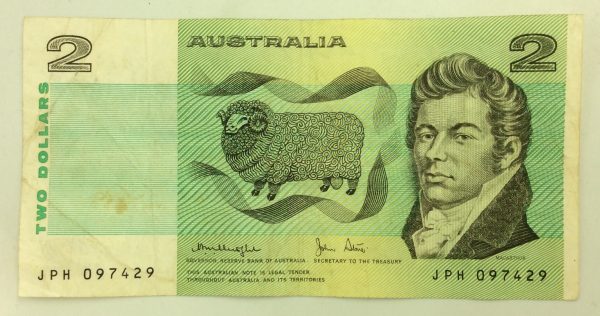 Australia 2 Dollars 1974 JPH097429 GB1006
