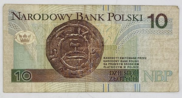 10 Zloty Poland  1994 PGB60 - Image 2
