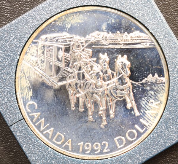 Canada 1992 Dollar Silver Coin GC741 - Image 2