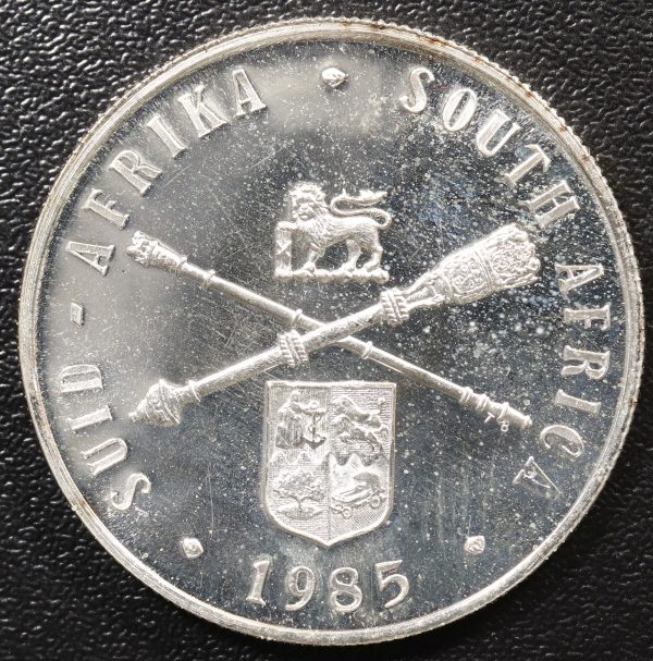 1 Rand 1985 Silver Coin GC742 - Image 2
