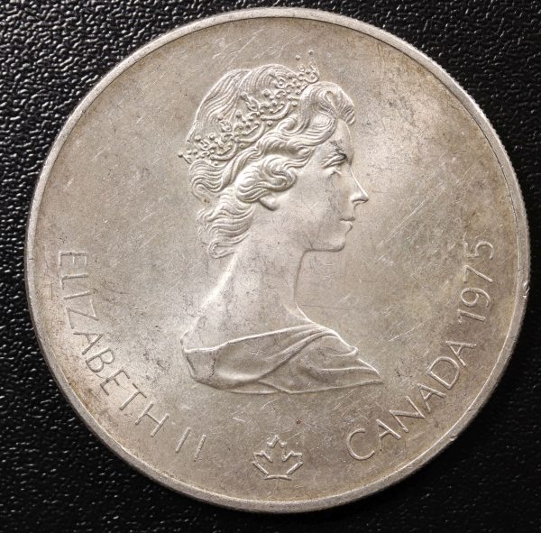 Canada 5 Dollars 1976 Silver Coin GC744