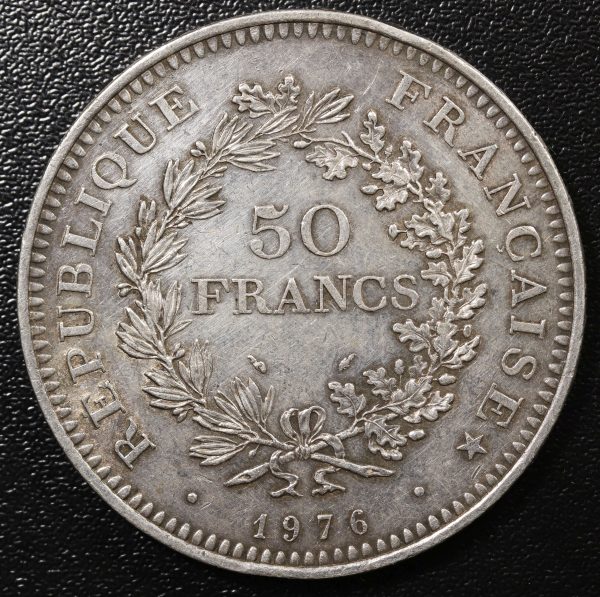 France 50 Francs Silver Coin GC750 - Image 2