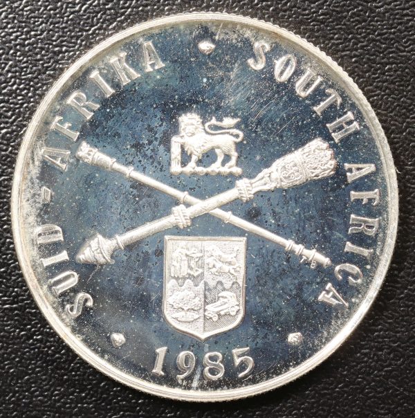 1 Rand 1985 Silver Coin GC751 - Image 2