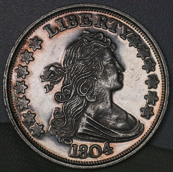 USA 1804 Dollar Replica 1 Ounce Silver Medallion PGC409 - Image 2