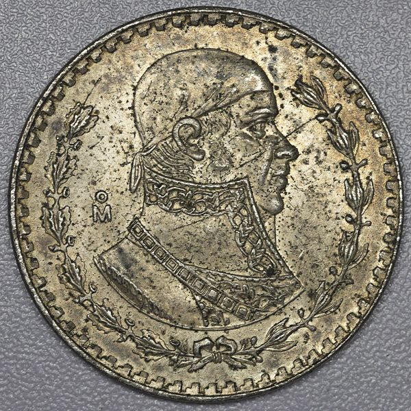 Mexico 1 Peso 1966 Jose Maria Morelos .100 Coin Silver PGC412