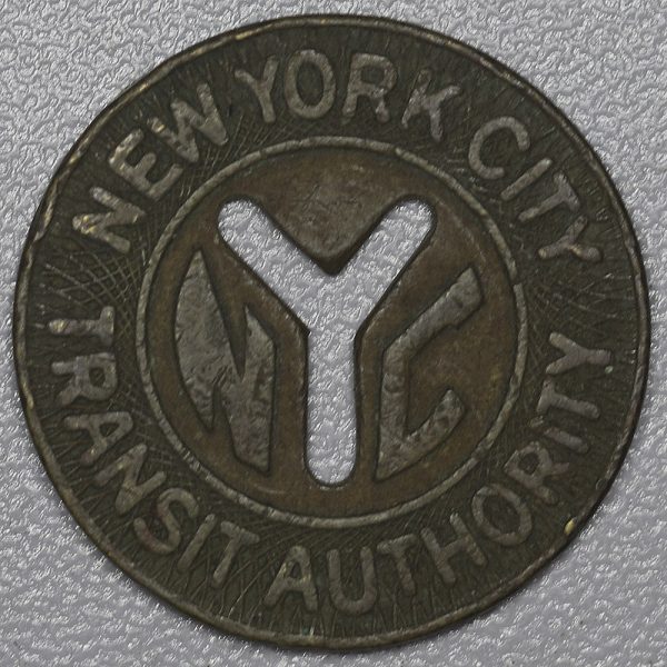 New York City NYC Transit Authority Vintage Token Transportation  PGC418