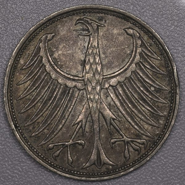 5 MARK 1964 F SILVER PGC431 - Image 2