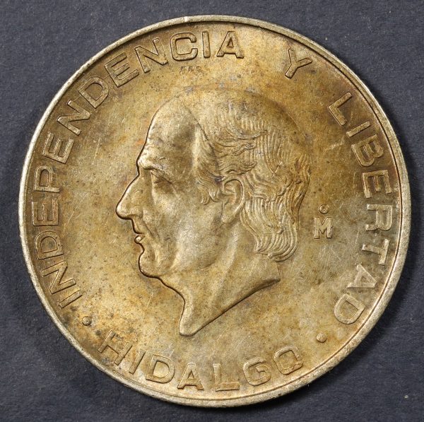 Mexico 5 Pesos 1956 Silver Coin GC805