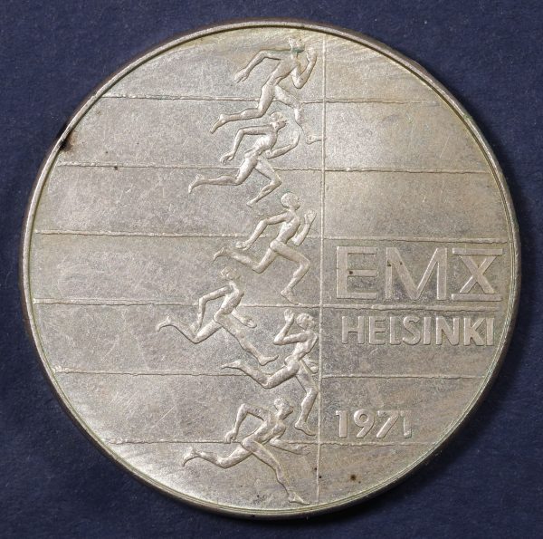 Finland 10 Markkaa 1971 Silver Coin GC800 - Image 2