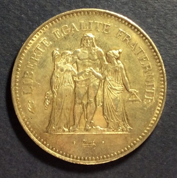 France 50 Francs 1976 Silver Coin GC812
