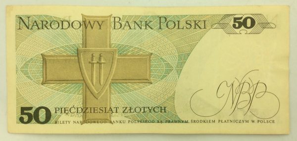 Poland 50 Zlotych 1975 GB1027 - Image 2