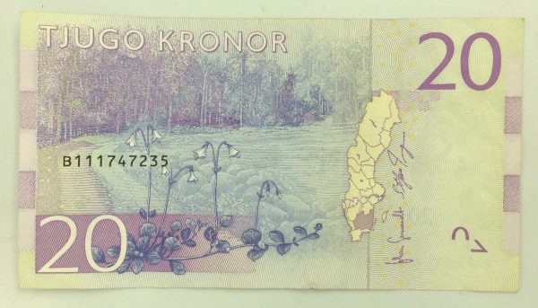 Sweden 20 Kronor 2015 B111747235 GB1034 - Image 2