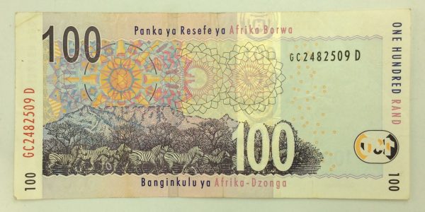 South Africa 100 Rand 1993 GC2482509D GB1044 - Image 2