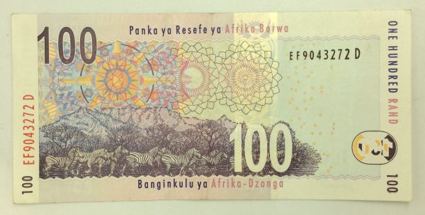 South Africa 100 Rand 1993 EF9043272D GB1045 - Image 2